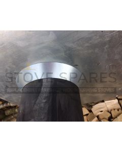 5" Stove Flue Pipe Finishing Collar (Debris Collar)