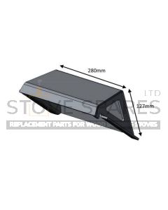 Hunter Hawk 4 Recouping Baffle/Throat Plate (CEVII) - HCR06103