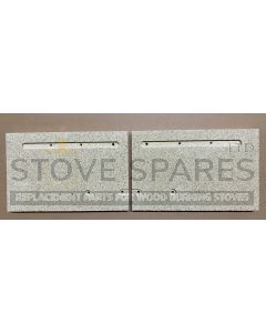 Heta Inspire 45 Vermiculite Rear Fire Brick Set