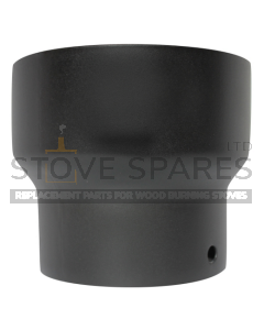 5" - 6" Matt black Vitreous Increaser