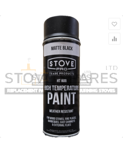 Stove Pro™ High Temperature Stove Paint (Matte Black) - 400ML