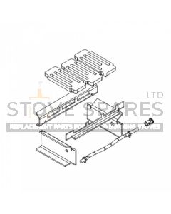 Charnwood C Four (C4) Grate Kit (Inc Handle) - 010/BR022