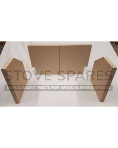 Replacement Fire Brick Set For Clearview 750