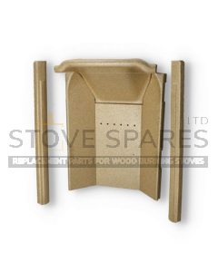 Contura 700 Series Vermiculite Fire Brick Set (750/780) - 391329