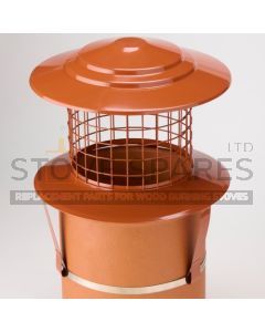 MI-Cowl Bird Guard with Collar (Terracotta)