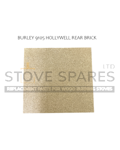 Burley 9105 Hollywell Vermiculite Rear Brick