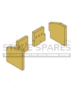 Charnwood ARC 5 Fire Brick Set