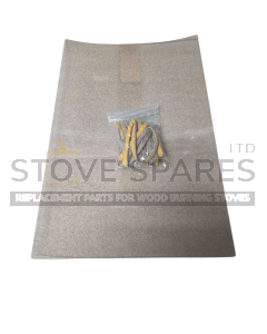 Contura 800 Style Series Front Stove Glass (Cast Door Version)