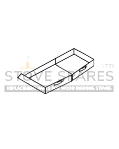 Charnwood Island 3 Ashpan (Left Hand) - 004/CY17L