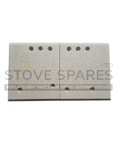 Dik Guerts Ivar 5 Vermiculite Rear Fire Brick Set