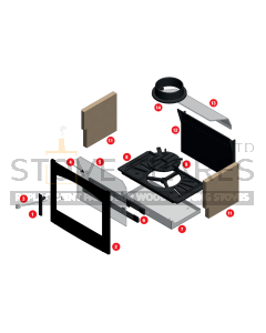 ACR Earlswood 2 Steel Baffle Plate - E3711-170A