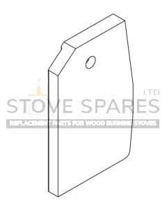 Franco Belge Savoy Elegance Side Fire Brick (Right)