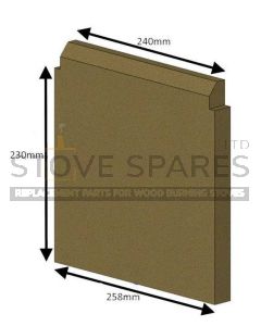 Hunter Hawk 3 Rear Fire Brick (CE- Wood Only) - HCR03037
