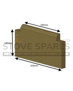 Hunter Hawk 4 Rear Fire Brick (MK2- Multi Fuel) - HCR06033