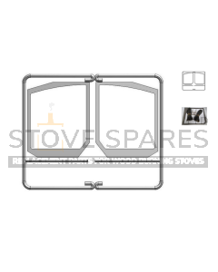 HUNTER HERALD 6 CE/CEVII DOUBLE DOOR ROPE SEAL KIT -  SCPH6NDSK
