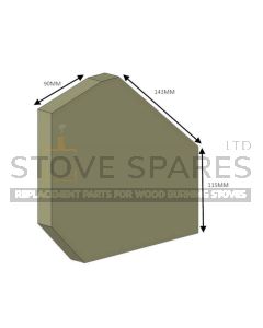 Hunter Herald 4 Side Fire Brick (Multi Fuel) - HH04093