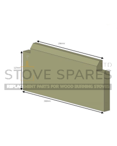 Hunter Herald 4 Rear Fire Brick MK2 (Multi Fuel) - HH04094