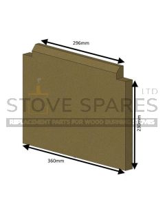 Hunter Herald 4 Rear Fire Brick (Wood Only) - HH04096