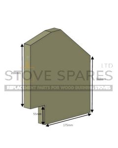 Hunter Herald 4 Side Fire Brick (Multi Fuel) - HH04108