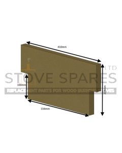 Hunter Herald 4 Rear Fire Brick CE (Wood Only) - HH04110