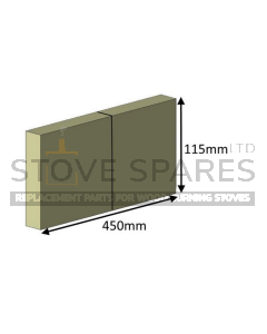 Hunter Herald 6 Rear Fire Brick MK1 (Multi Fuel) -  HH06055
