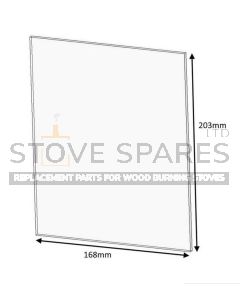 Hunter Herald 6 Stove Glass (Old Style Double Doors) - HH06060