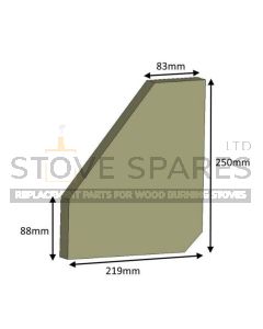 Hunter Herald 6 Side Fire Brick MK2 (Multi Fuel) -  HH06066