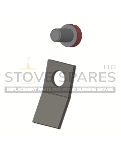 Hunter Glass Clip and Screw - HHR08164