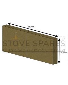 Hunter Herald 14 Multi Fuel Rear Fire Brick (CE)
