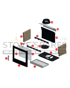 ACR Malvern 1 Left Hand Side Fire Brick - E6081-744