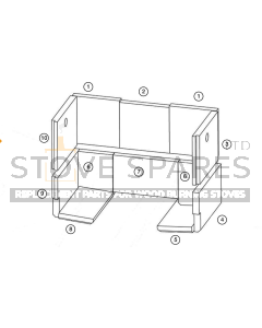 Stovax Riva F66 (Free Standing) Fire Brick Set
