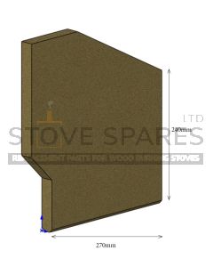 Hunter Herald 14 Side Fire Brick (CE VII) - HHR14108