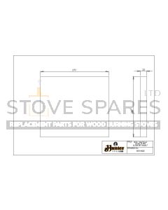 Hunter Herald 14 Woodburnig Side Fire Brick (MK1)