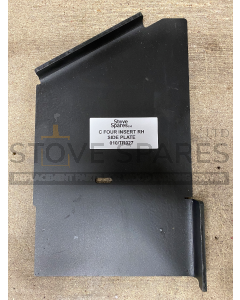 Charnwood C-Four Insert (C4i) Right Hand Side Fire Plate - 010/TR027