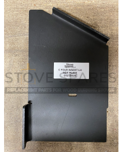 Charnwood C-Four Insert (C4i) Left Hand Side Fire Plate - 010/TR028